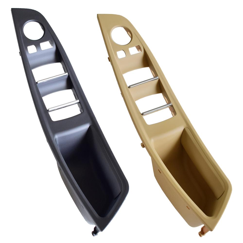 Car LHD Inner Door Handle For BMW F10 F11 F18 5 Series Left Front Interior Door Panel Driver'S Seat Button Switch