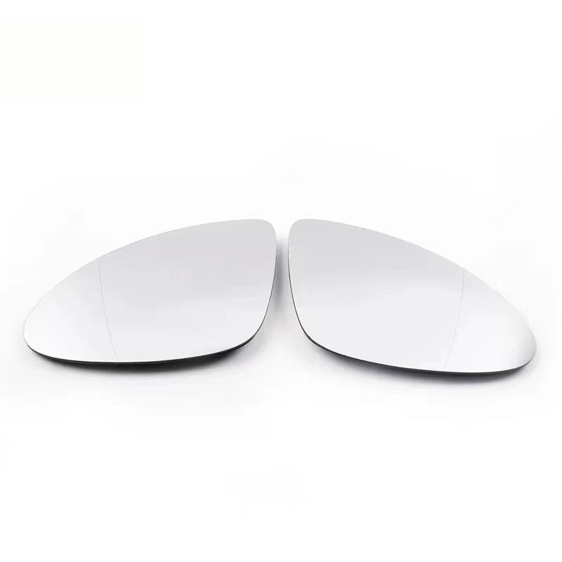 Compatible Rearview Mirror Lens for 2015-2017 Porsche Cayenne - Heated Replacement Lens