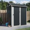 Vidaxl Garden Shed, Anthracite, 192X152.5X237Cm Galvanized Steel