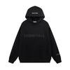 ReflectiveLetter Unisex Oversize Hoodie Fleece Sweatshirt Couple Loose Fit Pullover