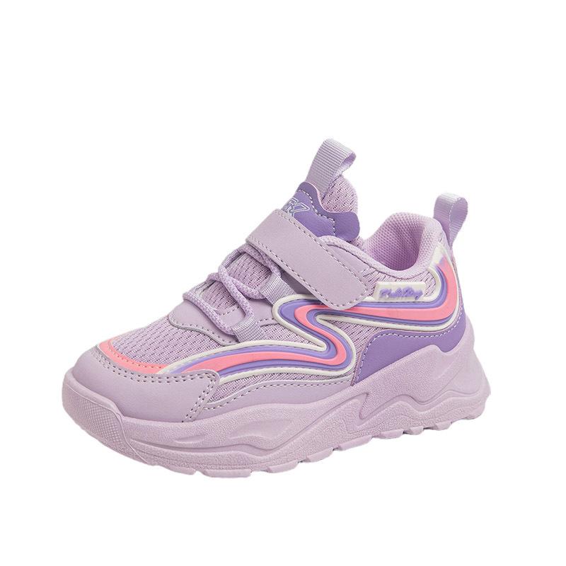 Spring New Mesh Breathable Casual Shoes, Daily Versatile Thick-soled Boys and Girls Sports Shoes