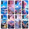 Japanese Cherry Mount Fuji Phone Case For Samsung Galaxy A17 A57 A37 A16 A26 A36 A56 A15 A25 A35 A55 A14 A13 A54 A53 A34 A24 A33