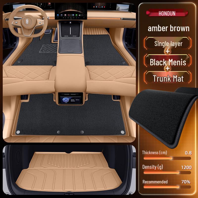 2026 Hongqi S9 TPE Fußmatten: Komplettes Innenraumteppich-Set für Fünfsitzer