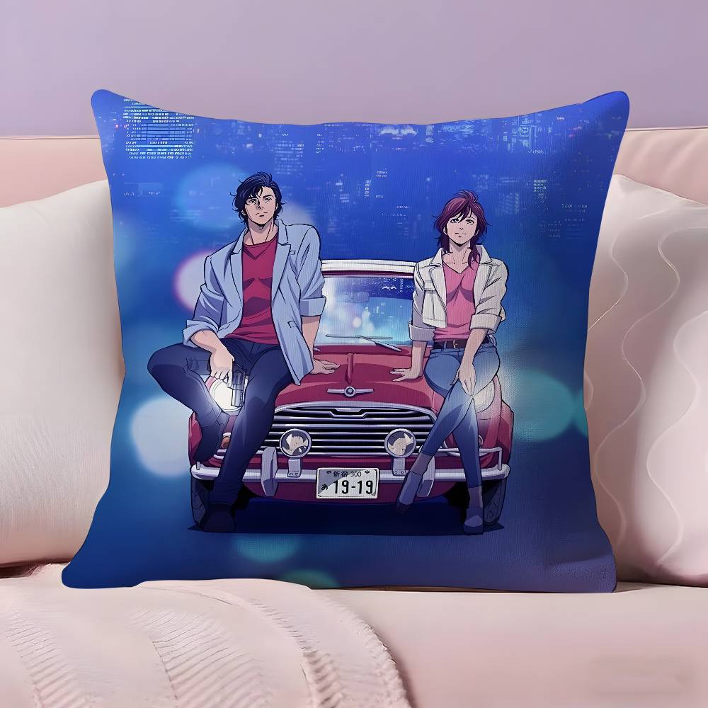C-City Hunter P-Private Eyes Pillow Case Pillowcase Ultra Soft Skin Friendly Fabric Cloud Like Comfort & Concealed Zipper