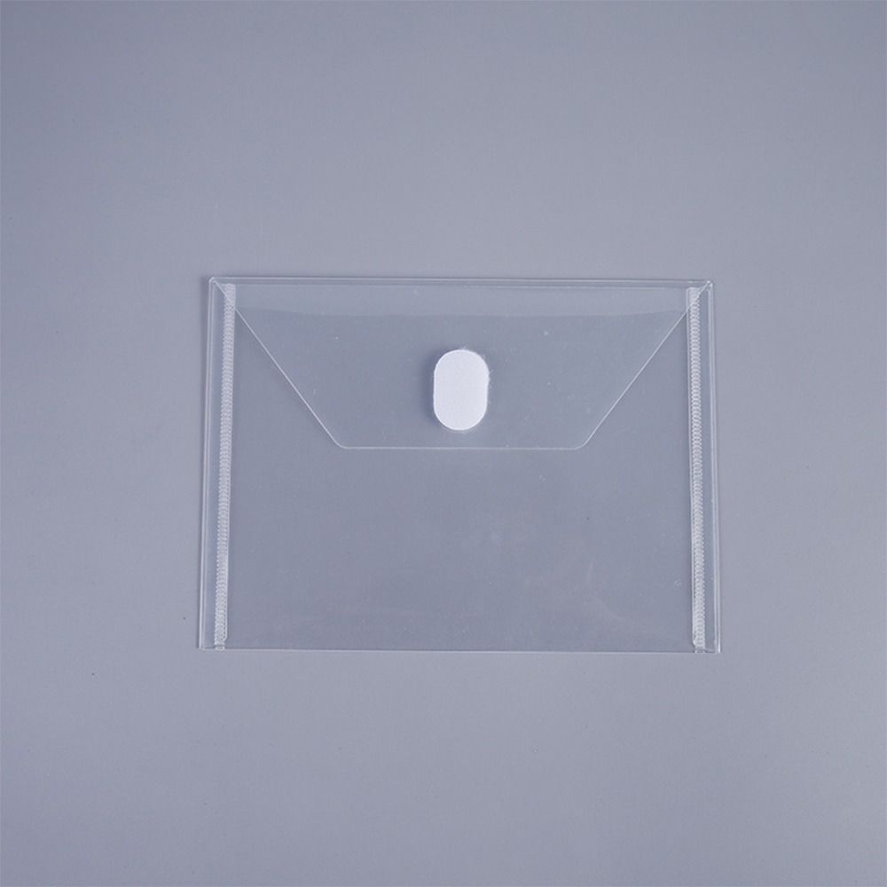 High Quality A4/A5/A7/A8 File Folder Transparent Plastic Document Folder Waterproof Stationery Bag Gift