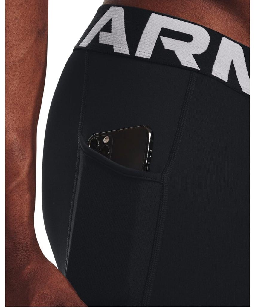UNDER ARMOR Training Base Layer UA Cold Gear Armor Leggings Men's Black White M