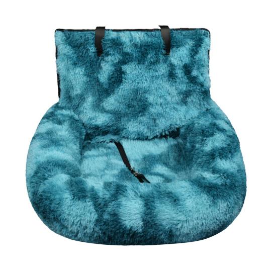 Lit pour chien dans la voiture Siège moelleux pour animal de compagnie avec sangles de sécurité Lit de voyage antidérapant pour chien Animaux de compagnie Coussin lavable pour la maison Voyage en voiture Petits Grands Chiens