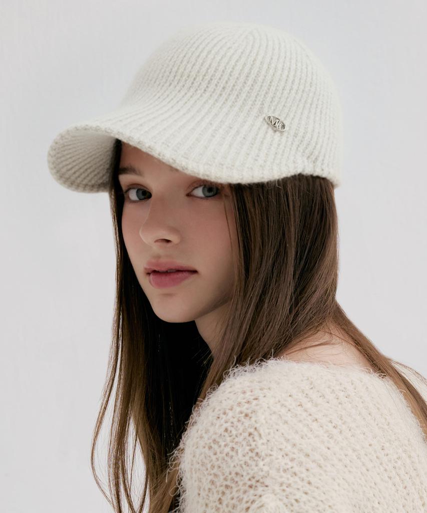 Mineti Angora Knit Ball Cap Y 12625 Mtd