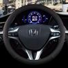 For Civic 2004 2006 2007 2008 2009 2012 2013 2014 2015 Car Steering Wheel Cover PU Leather Non-slip Auto Accessories
