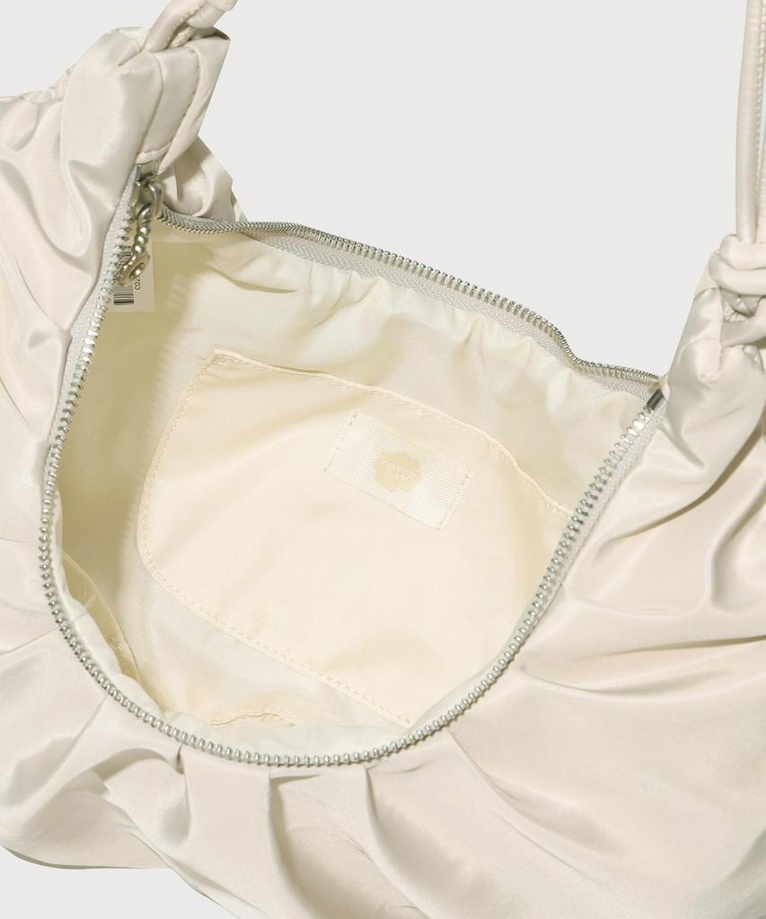 Covernat Woman Clover Heart String Hobo Bag Light Beige