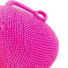 Glowing Fuzz Chick Toy Stress Relief LED Light-up Fuzz Ball Squeeze Toy Anxiety Reduction Portable Travel School Office Fidget Toy
