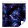 Watercolor Galaxy Wallpaper Navy Blue, Black, Blue and Indigo 50x1000