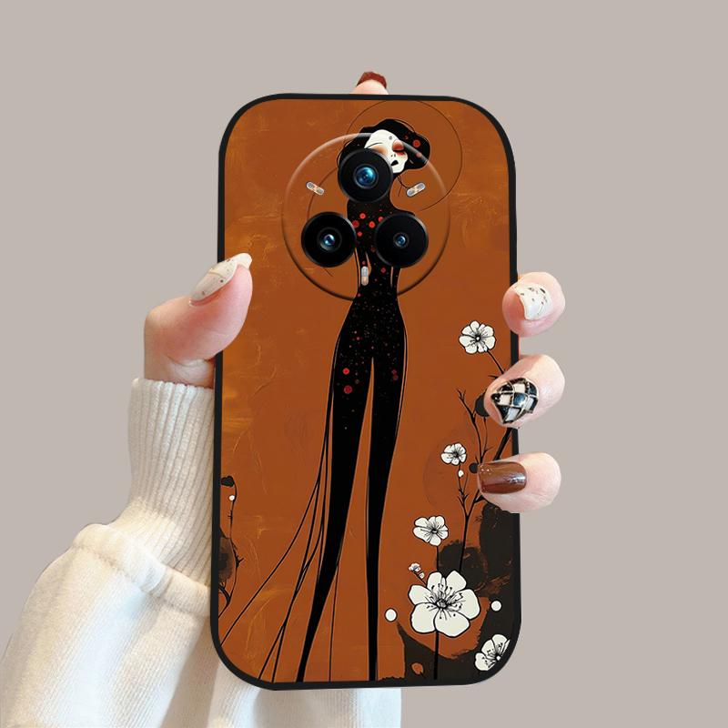 Fashion Case For Oppo Realme 14 Pro Soft Silicone TPU Phone Bumper Shells For Realme14 Pro Capa RMX5056 Protective Fundas Cover