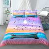 Comforter Beautiful Scenic 3D Print Landscape Bedding Set Polyester Comforter For Kids Men Women