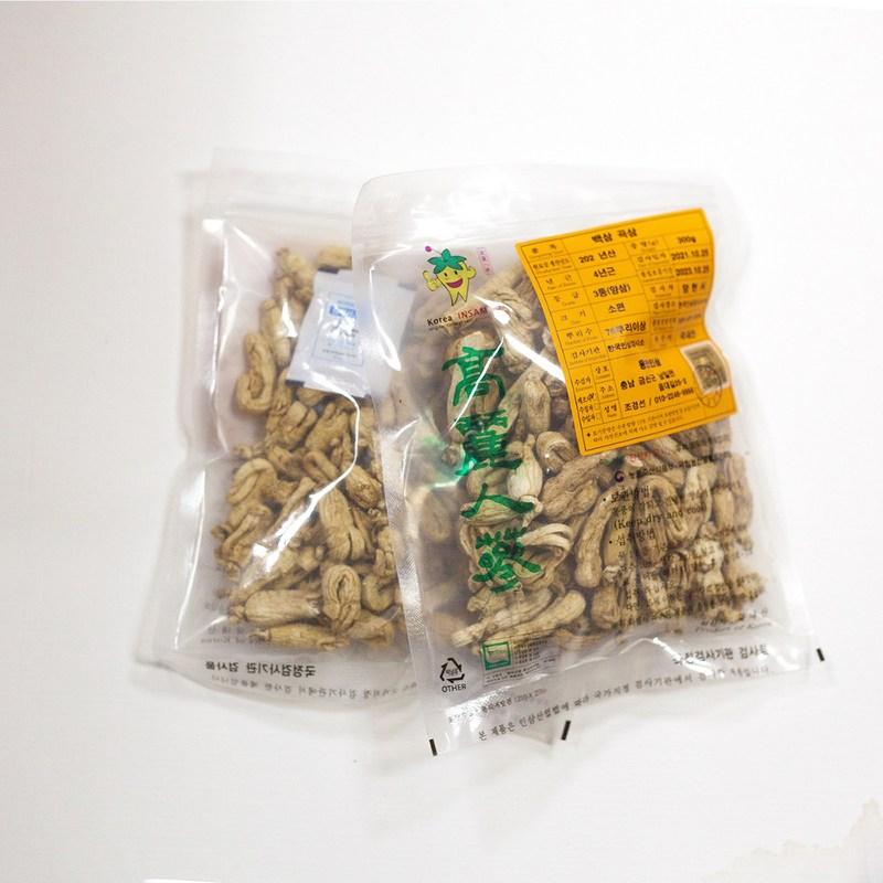 Nonghyup 4-year-old root, grade 3, white ginseng, dried ginseng, dried ginseng, Goryeo Geumsan ginseng