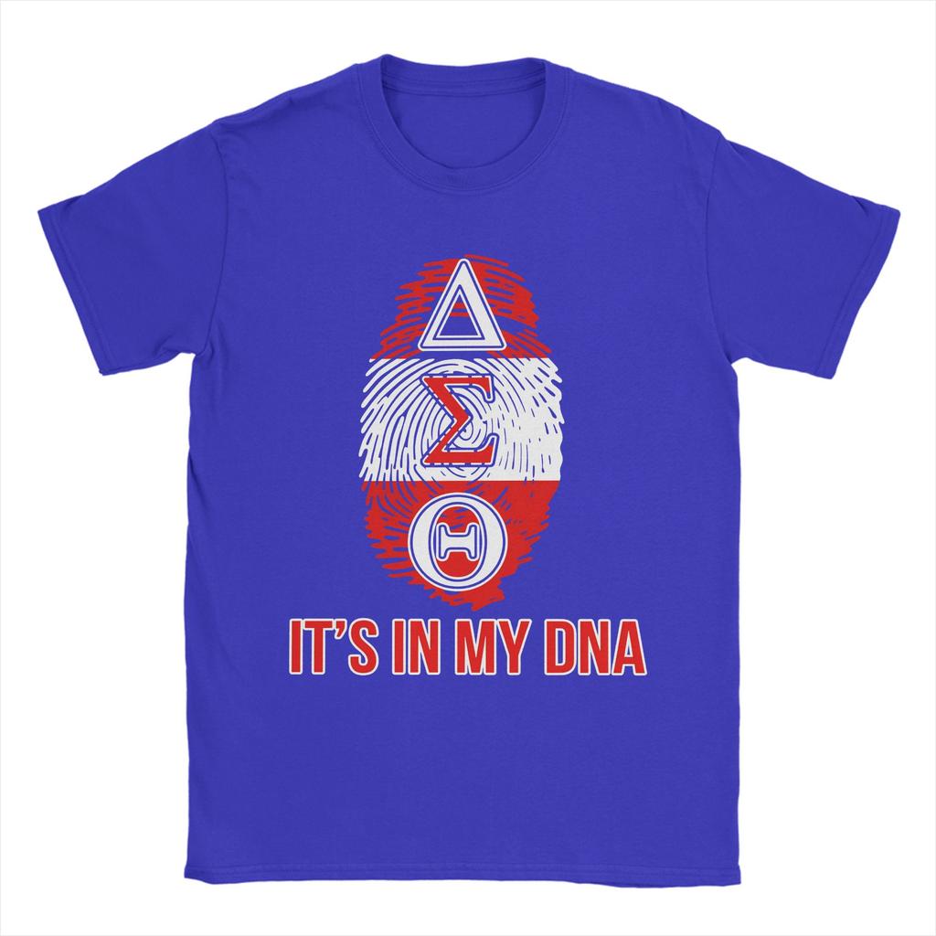 Men TShirt Delta Sigma Theta TShirts Novelty  Beach Tee Shirt Awesome Cotton Clothing Gift
