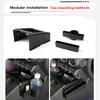 Pour les modèles Suzuki Jimny JB74/JC74 2019-2025 Boîte de rangement spécialisée pour voiture Arrêt de rangement Porte-gobelet d'eau Accessoires intérieurs