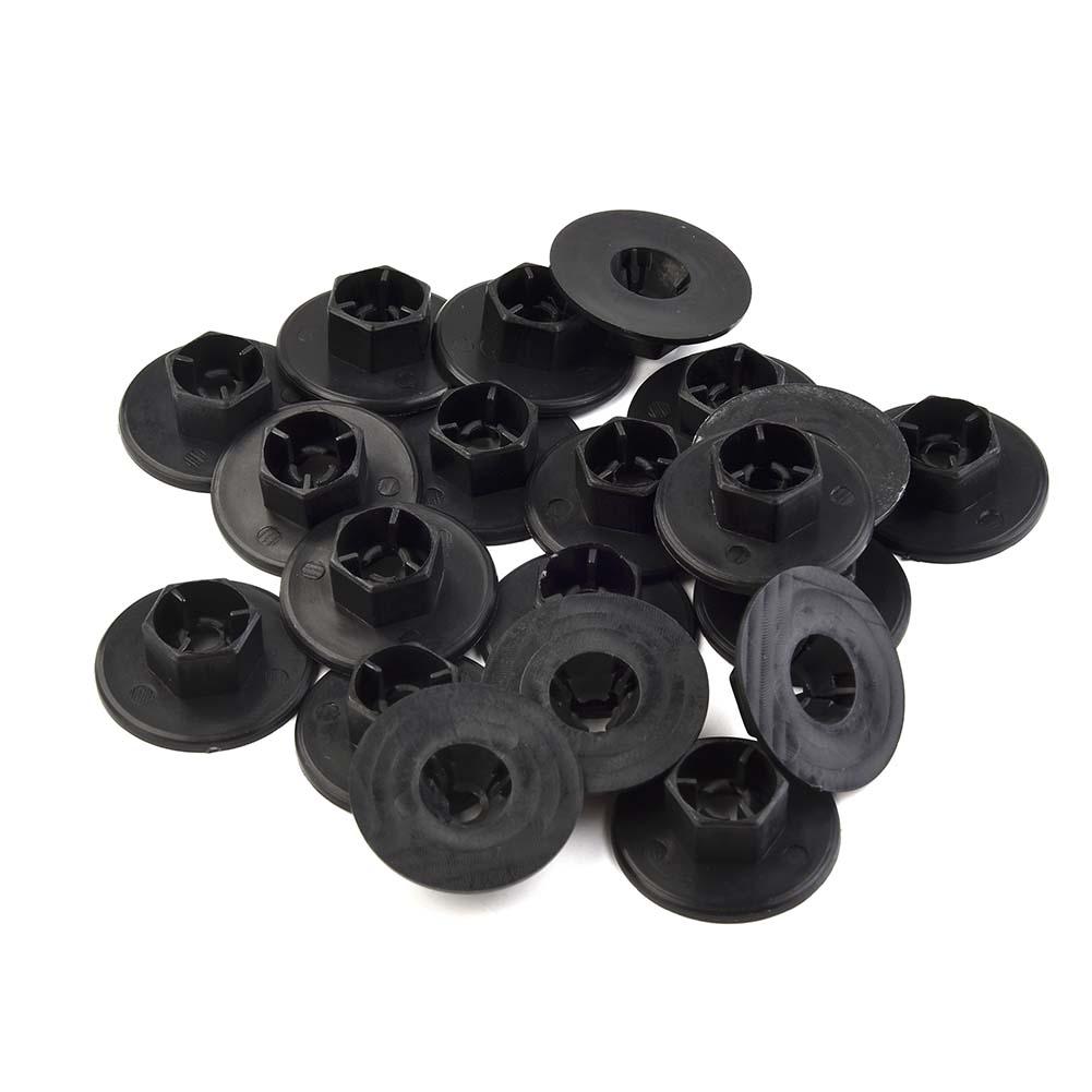 Mud Guard Nut 20pcs 84145-26000 Black Fender Liner Nut