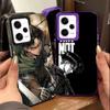A-Attack On T-Titan Levi Weiche Handyhülle für Samsung Galaxy S24 S25 FE S26 Edge S23 Ultra S22 Plus S21 + Stoßfeste Rückseite S
