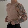 Men V Neck Sleeveless Semi-Sheer Casual Rib Tank Tops Undershirts