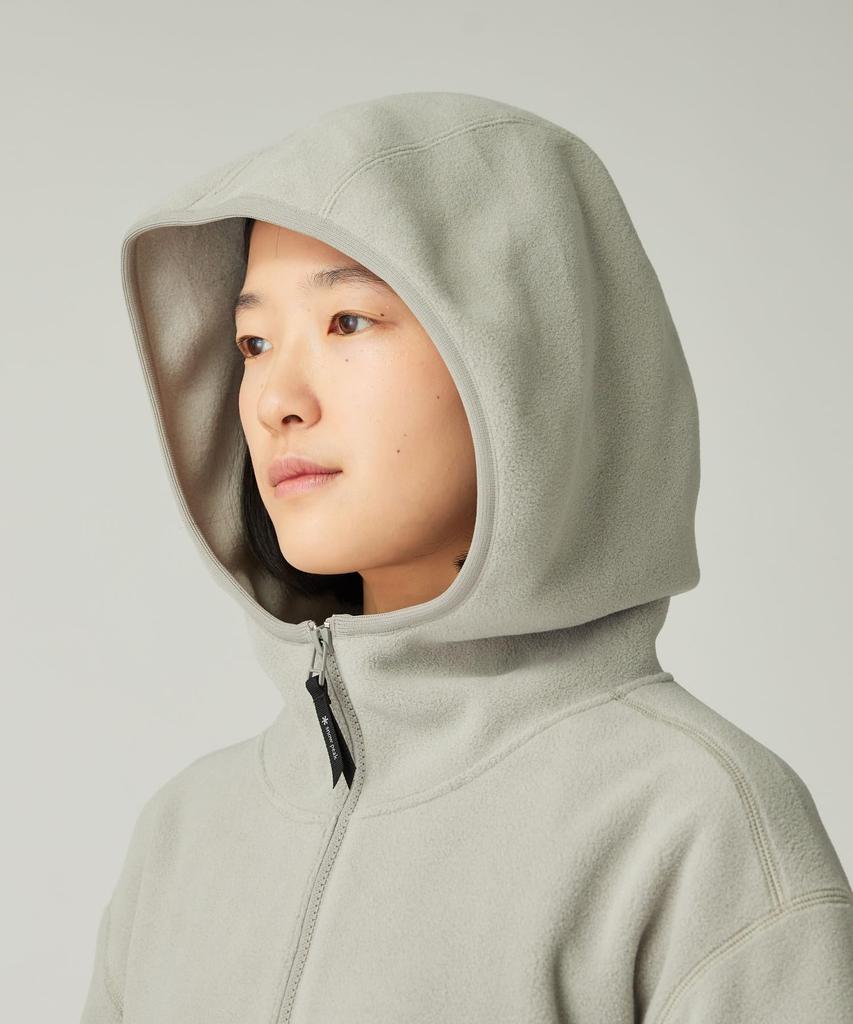 Snow Peak Fleece Hoodie Size Water-Repellent JK-25AU021 (Men's/Women's, Orange, M)