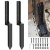 31.6" H Fence Post Repair Durable Strong and Durable Heavy Duty Fence Post Fence Support Anchor