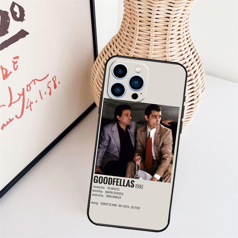 Movie Goodfellas Phone Case For iPhone 17 Pro Max 14 13 12 11 15 16 Pro Max mini 15 16 Plus 16e Back Cover