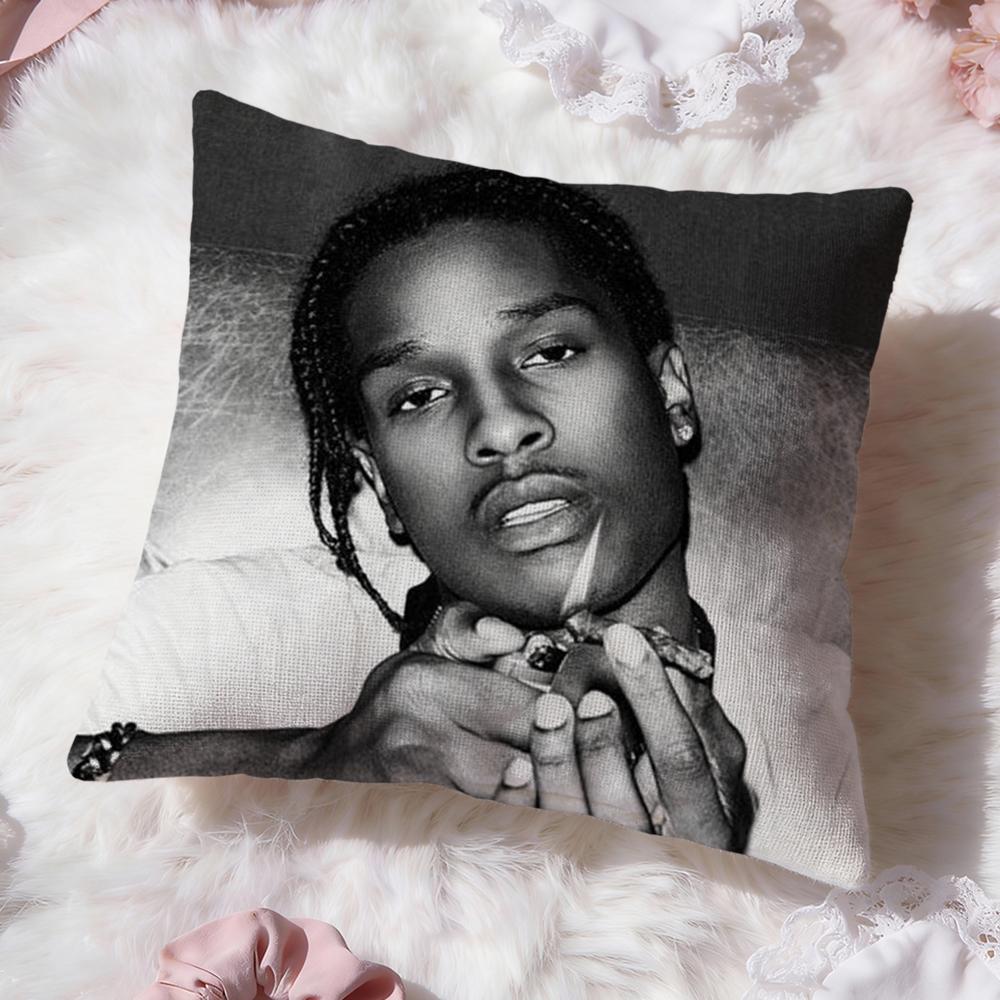 A-A$AP R-Rocky Cushion Cover Premium Comfort Reversible Pillow Cove -Two In One Design for Any Room & Car Interior