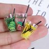 Doll House 1:12 Proportion Cup Drink Mini Doll Food Kitchen Accessories