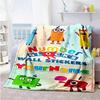 Numberblocks Personalisierte Decke Leichte Personalisierte Decke Weich Warm Gemütlich Perfekt für Sofa Heimdeko Sofa Büro Ideal für Alle Jahreszeiten