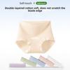 Plus Size Women's Pure Cotton Post-natal Abdominal Retraction Pure Cotton 10A Antibacterial Crotch High Waist Briefs