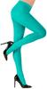 Turquoise Nylon Tights 80s Disco 40 Den