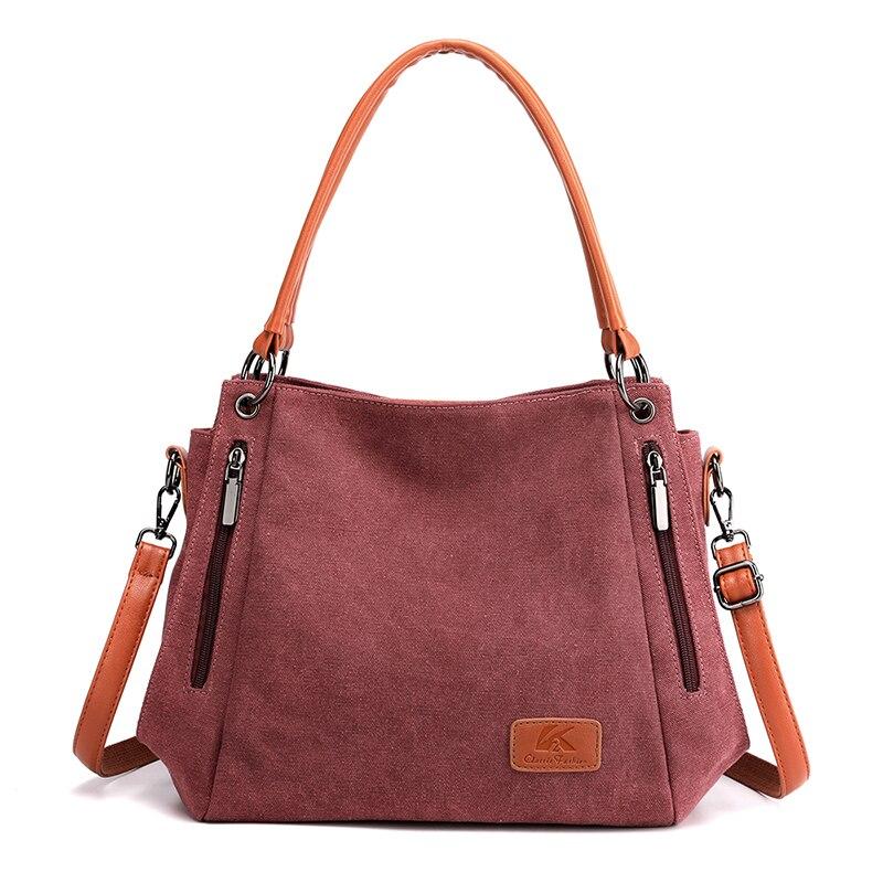 Damen Taschen Mode Designer Schulter Umhängetasche für Frauen 2024 Weibliche Umhängetasche Damen Geldbörse Lady Canvas Tuch Handtasche