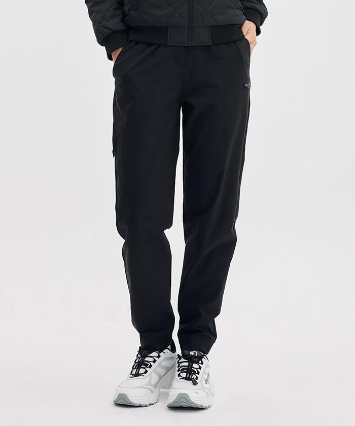 DISCOVERY EXPEDITION Women'S High-Stretch Half Jogger Cargo Pants (Black)