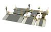 Sankei Miniature Art Petit Z Scale Railroad Crossing Set Papercraft 1/220 MP01-108