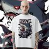 Wrathful Shark T-shirt Loose O-Neck Tops Hip Hop Style For Men‘s Clothes Graphic Printing Tshirt Fashion Oversize Street Tees