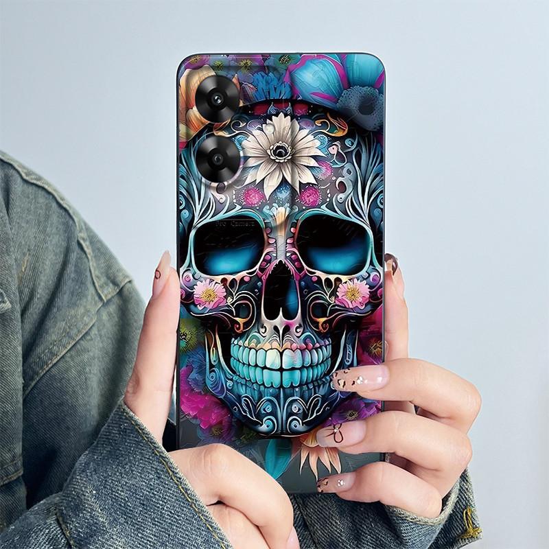 For Realme Narzo N61 Note60 Phone Case Note 60 NarzoN61 Casing Soft Silicone Painted Fashion Cartoon Flower Printed Back Cover
