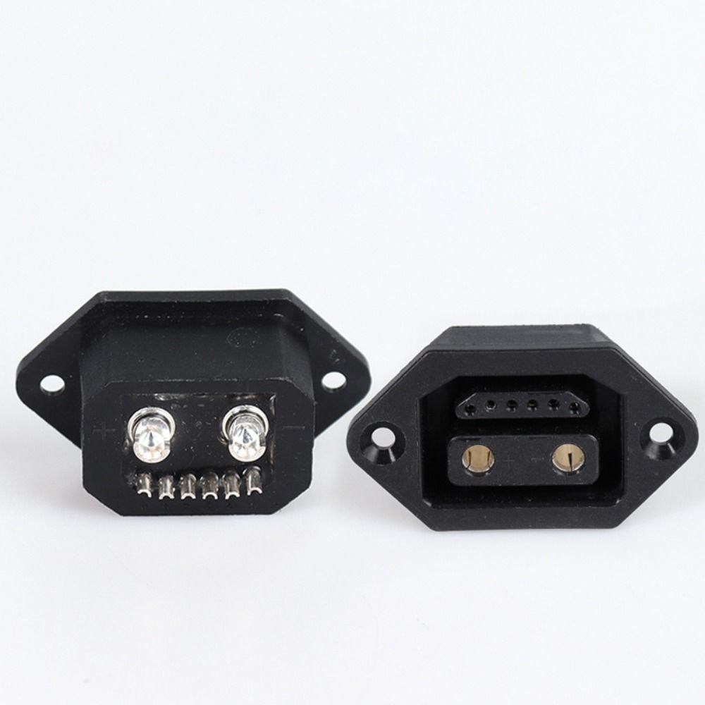 2+6 E-Bike Lithium Battery Charging Charger Connector Electric Vehicle Adapter Charging Interface