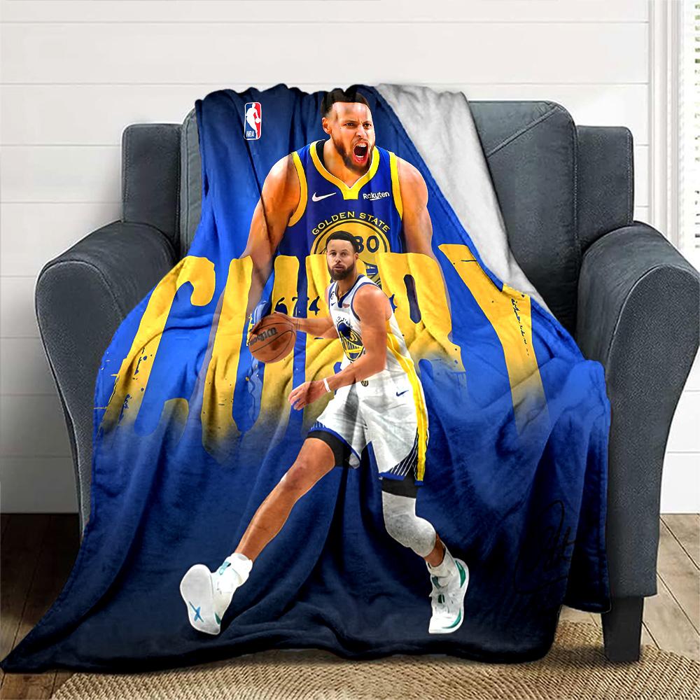 Golden State Warriors Curry Dynasty Coperta Comfort Durevole Ottima per Soggiorno al Mare Picnic Quattro Stagioni Multiuso Moderna