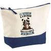 Trousse de maquillage - PLANETEE - Le Tatoueur Panda Grain - Grand format - Coton - Impression sublimation HD