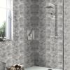 PVC Peel & Stick Marble Tiles, Mixed Marble Pattern Self‑Adhesive Wall Floor Sticker, Waterproof DIY Home Renovation Decor