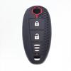 For Suzuki Baleno Ertiga Ciaz Ignis Kizashi Swift Sx4 S-Cross Vitars Silicone Car Smart Key Cover Case Bag Protector Keychain