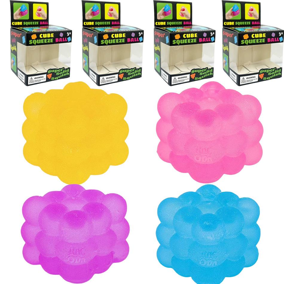 Mini Candy Shaped Plastic Stress Relief Toy Maltose Pinching Tool Soft Skin Friendly Durable Party Favors for Stress Relief
