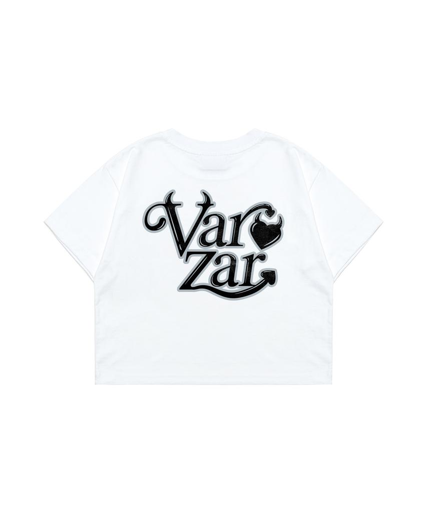 Bajal Love Is Devil Crop Short Sleeve T-Shirt (2 Colors)