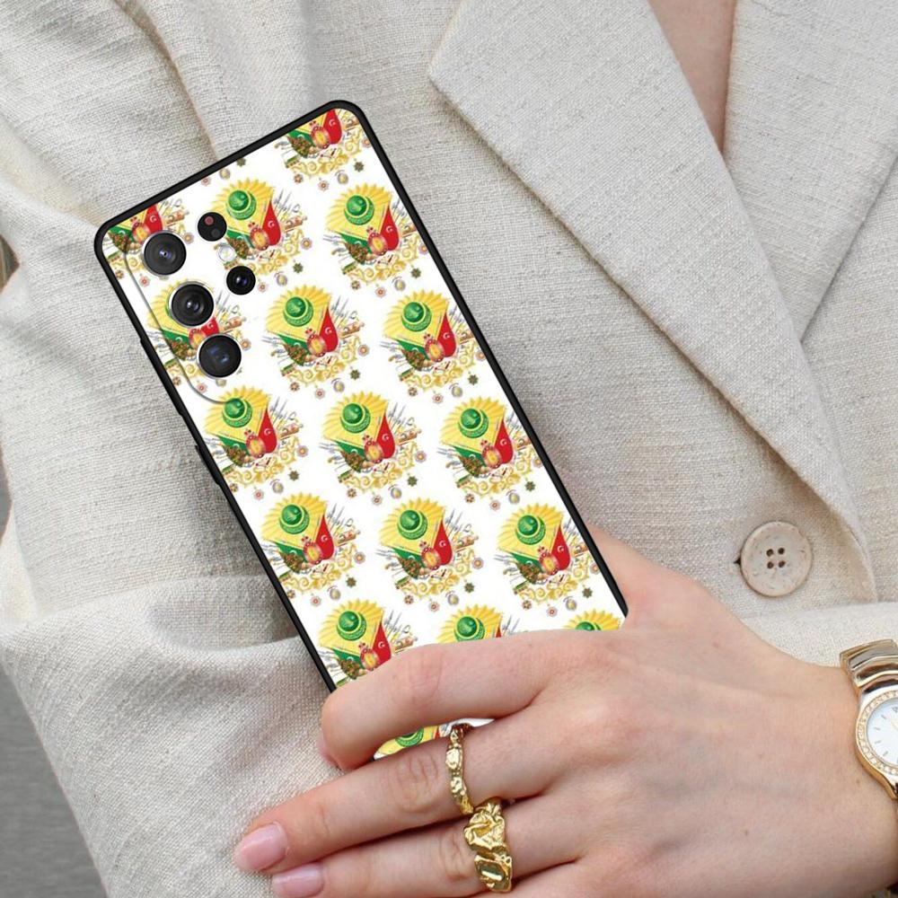 Osmanisches Reich Wappen Handyhülle für Samsung Galaxy S26 Ultra S25 S24 S23 S22 S21 S20 Note10 Hülle