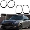 Font Rücklicht Rahmen Scheinwerfer Zierring Für BMW Mini Cooper F55 F56 F57 2014- Scheinwerfer Ring Blende Zierleiste Abdeckung