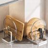 Stable Cutting Board Rack Multilayer Chopping Board Holder New Pots Pan Lids Rack Kitchen Supplies