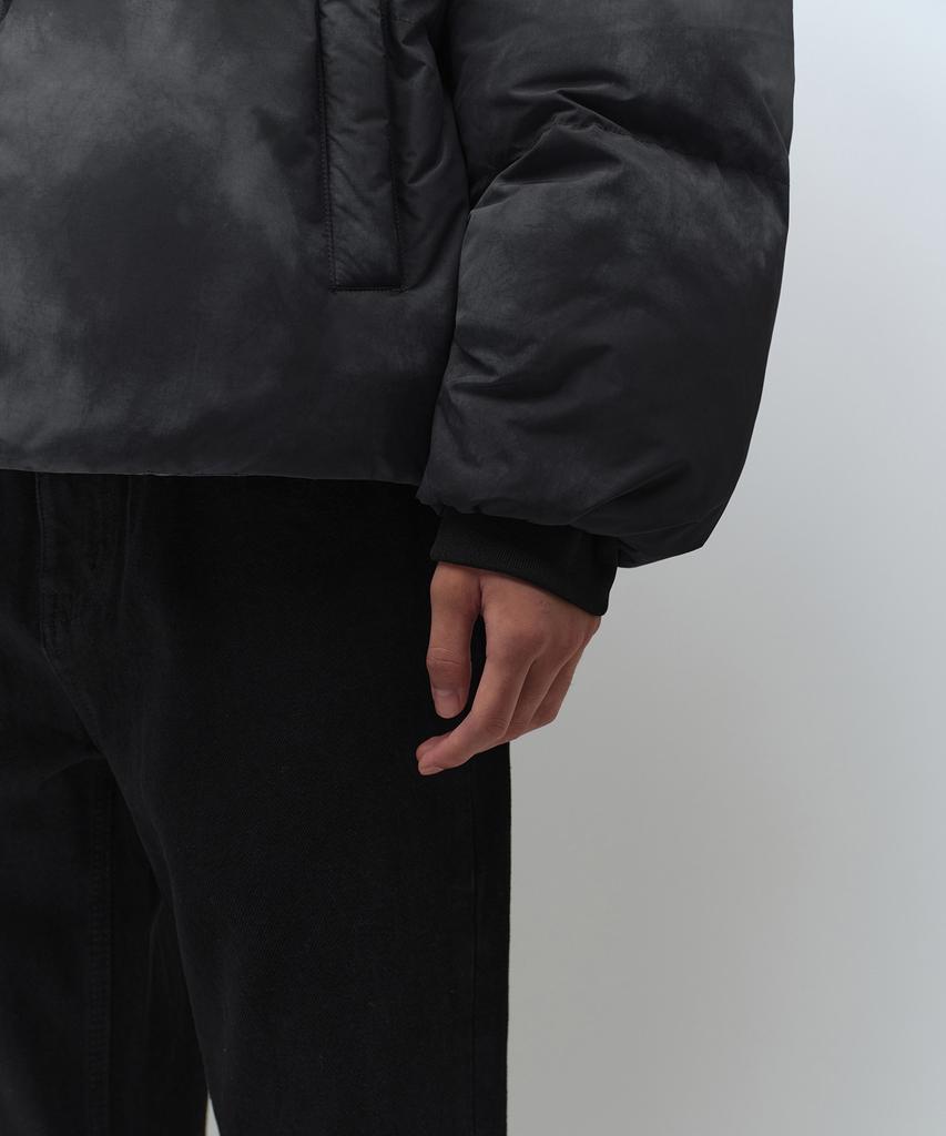 Musinsa Standard Cloudy Puffer Short Padded Jacket [Dark Gray]