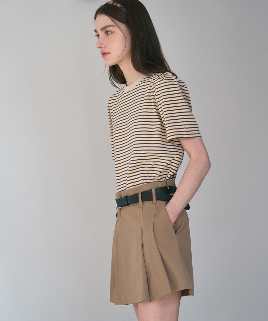 Deuloupisumeon Striped Puff Short Sleeve T-Shirt [Navy]
