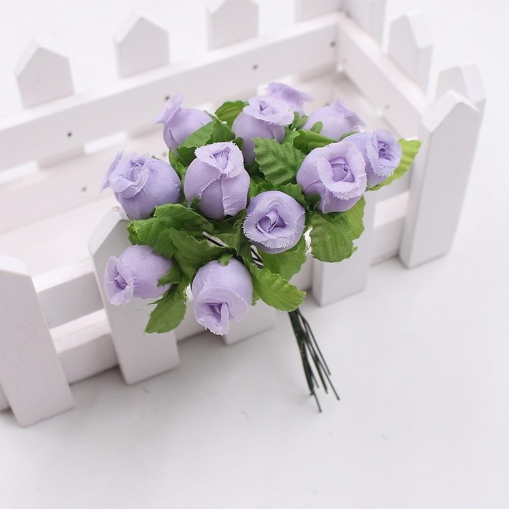 12 Heads Simulated Rose Bouquet Silk Rose DIY Floral Materials Simulation Flowers Realistic Soft Flower Bouquet
